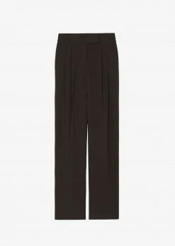 The Frankie Shop Beo Suit Pants - Dark Espresso