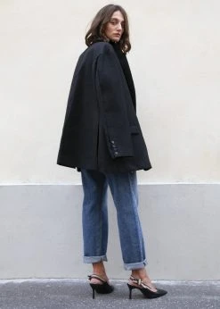 The Frankie Shop Frankie Oversized Boyfriend Blazer - Black CLOTHING 13 The Frankie Shop Frankie Oversized Boyfriend Blazer - Black CLOTHING