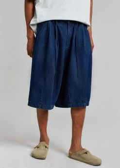 The Farmers Market Men Bodin Denim Shorts - Indigo