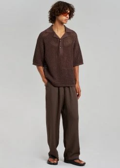 The Frankie Shop Brax Pants - Brown Men 16 The Frankie Shop Brax Pants - Brown Men