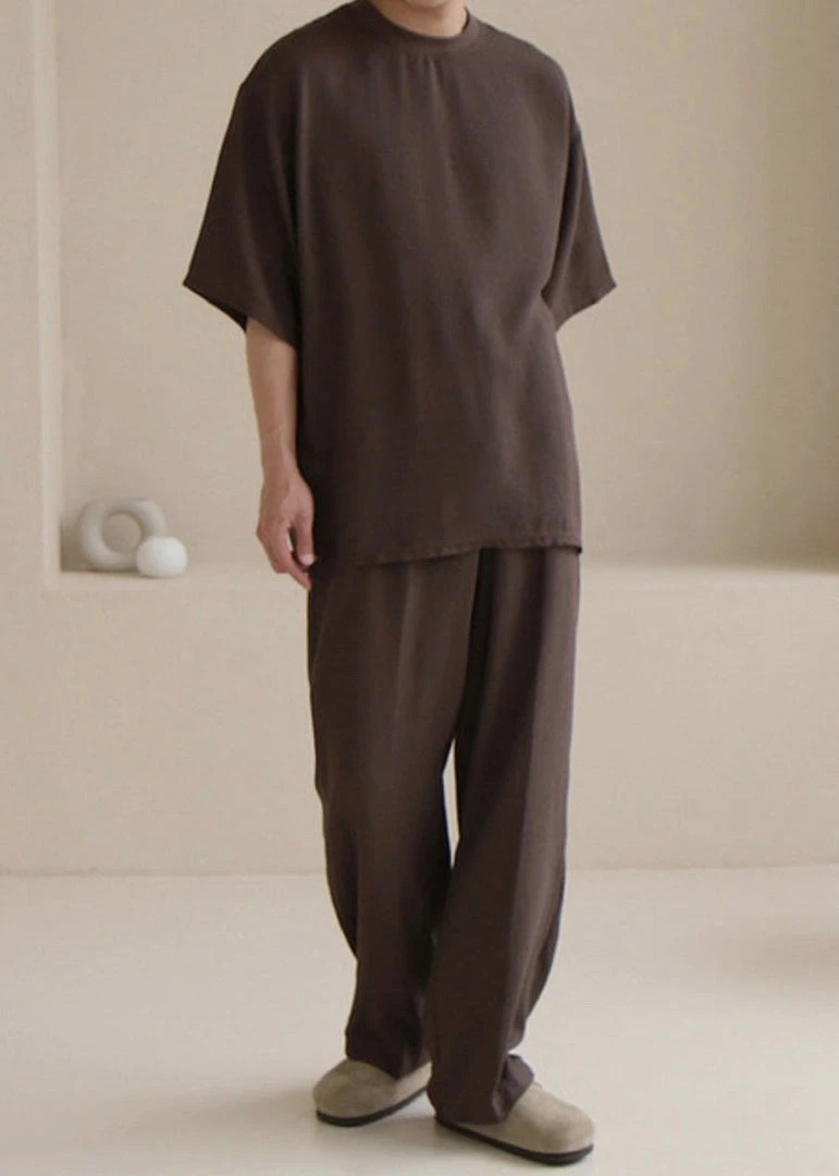 The Frankie Shop Brax Pants - Brown Men 13 The Frankie Shop Brax Pants - Brown Men