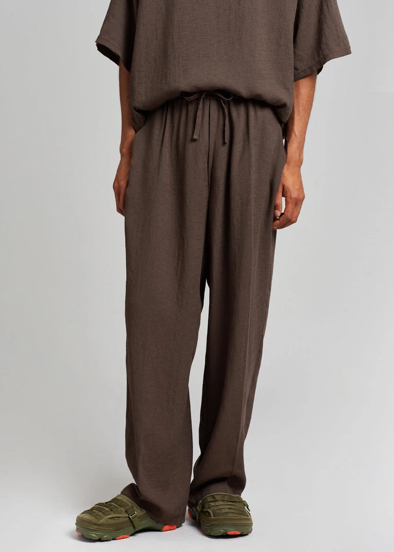 The Frankie Shop Brax Pants - Brown Men 9 The Frankie Shop Brax Pants - Brown Men