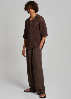 The Frankie Shop Brax Pants - Brown Men 20 The Frankie Shop Brax Pants - Brown Men