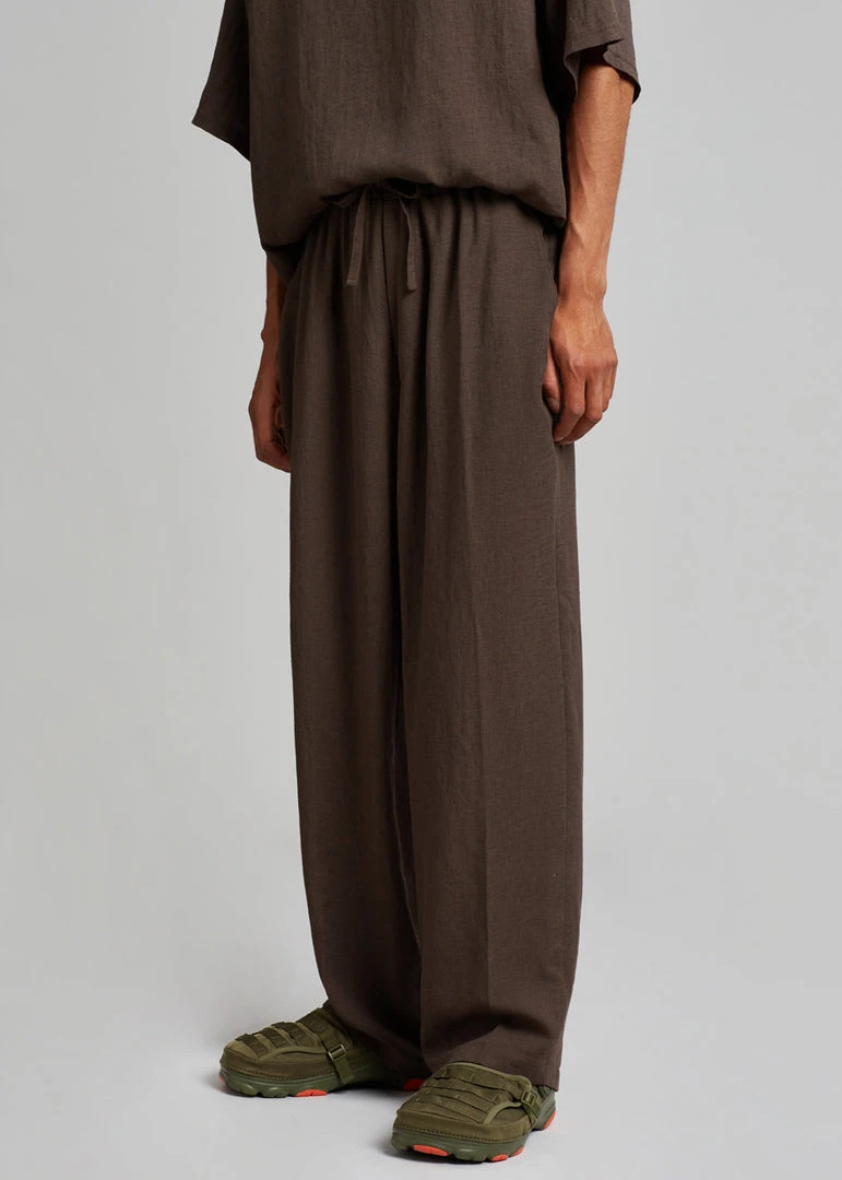 The Frankie Shop Brax Pants - Brown Men 2 The Frankie Shop Brax Pants - Brown Men