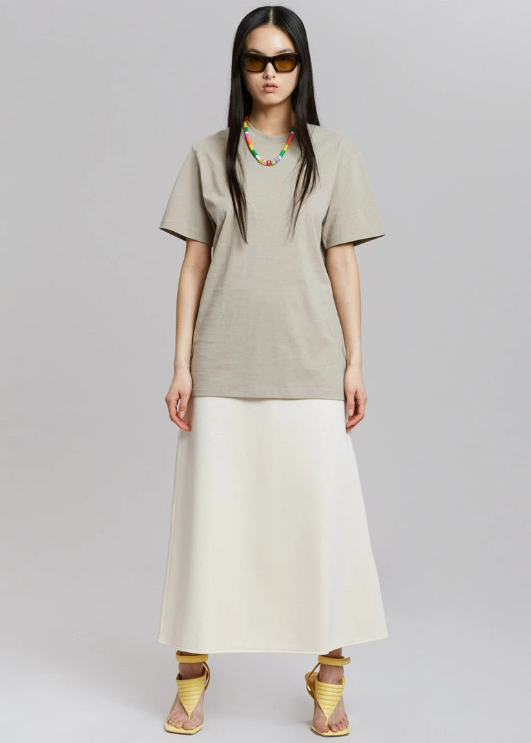 CLOTHING By Malene Birger Angello Skirt - Almond 5 CLOTHING By Malene Birger Angello Skirt - Almond