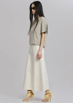 CLOTHING By Malene Birger Angello Skirt - Almond