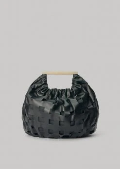 ACCESSORIES By Malene Birger Deblo Leather Bag - Black