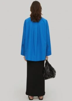CLOTHING By Malene Birger Derris Shirt - Arctic Blue