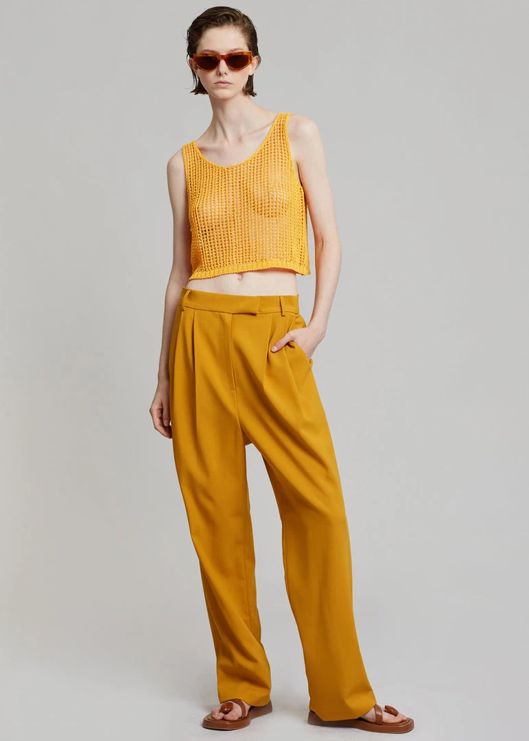 Angelo Bianco Camila Net Top - Orange Vacation Edit 4 Angelo Bianco Camila Net Top - Orange Vacation Edit