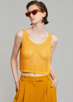 Angelo Bianco Camila Net Top - Orange Vacation Edit 9 Angelo Bianco Camila Net Top - Orange Vacation Edit