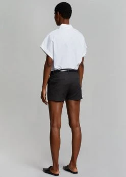 Le Vase Cece Cuffed Sleeve Shirt - White