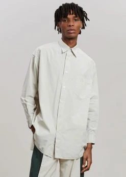 The Frankie Shop Chadwick Shirt - Light Grey Men