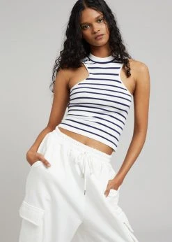 The Frankie Shop Chava Cargo Joggers - White CLOTHING 10 The Frankie Shop Chava Cargo Joggers - White CLOTHING