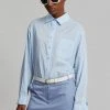The Frankie Shop CLOTHING Cleia Shirt - Light Blue