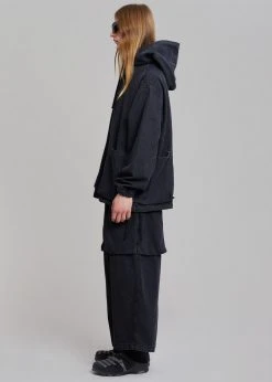 The Farmers Market Men Cliff Denim Balloon Pants - Black 14 The Farmers Market Men Cliff Denim Balloon Pants - Black