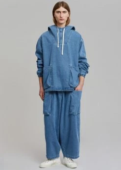 The Farmers Market Cliff Denim Balloon Pants - Worn Wash 15 The Farmers Market Cliff Denim Balloon Pants - Worn Wash