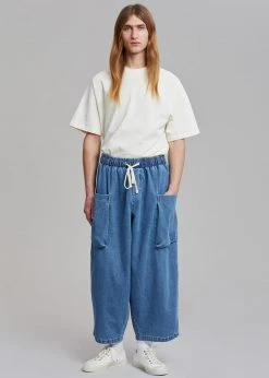 The Farmers Market Cliff Denim Balloon Pants - Worn Wash 12 The Farmers Market Cliff Denim Balloon Pants - Worn Wash
