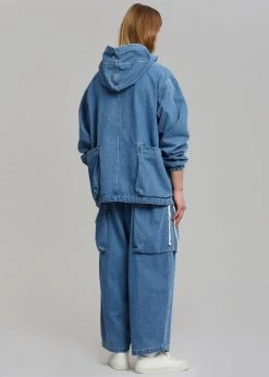 The Farmers Market Cliff Denim Balloon Pants - Worn Wash 18 The Farmers Market Cliff Denim Balloon Pants - Worn Wash