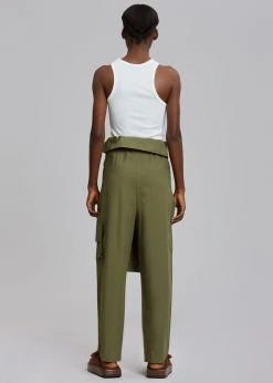 The Frankie Shop CLOTHING Conan Cargo Pants - Army Green