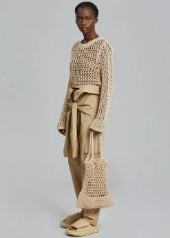 The Frankie Shop CLOTHING Conan Cargo Pants - Warm Sand