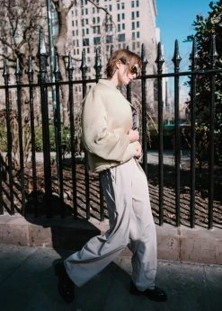 Blossom CLOTHING Connell Reversible Bomber - Black/Mastic