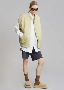 The Frankie Shop CLOTHING Cosmo Satin Vest - Cream