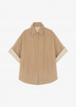 The Frankie Shop Cybele Overshirt - Natural
