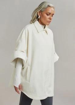 The Frankie Shop Cybele Overshirt - White 21 The Frankie Shop Cybele Overshirt - White