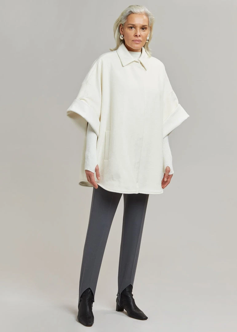 The Frankie Shop Cybele Overshirt - White 9 The Frankie Shop Cybele Overshirt - White