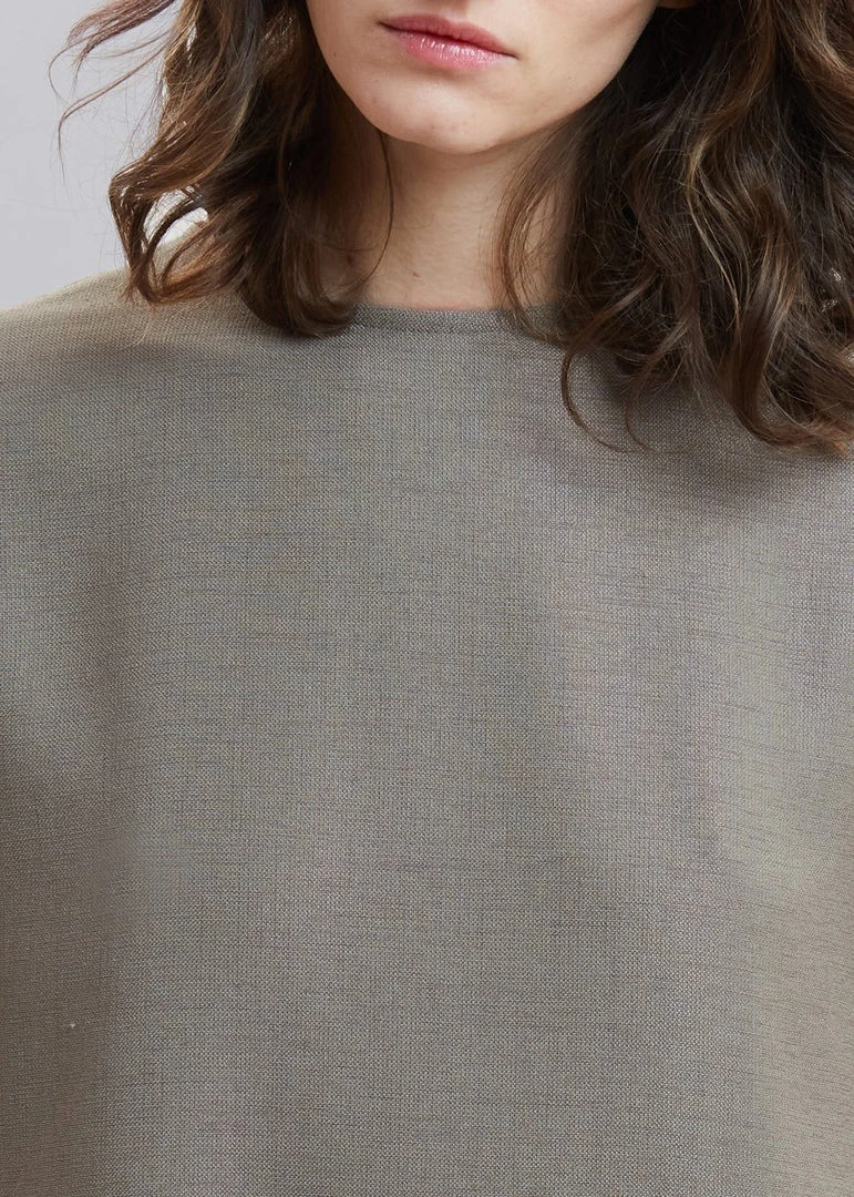 The Frankie Shop Dakota A-Line Dress - Slate Green CLOTHING 5 The Frankie Shop Dakota A-Line Dress - Slate Green CLOTHING