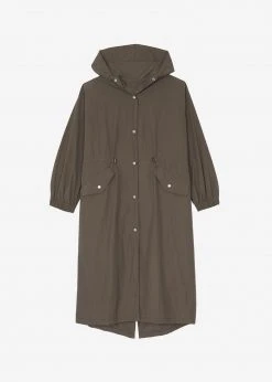 The Frankie Shop Demy Anorak Coat - Mink Men