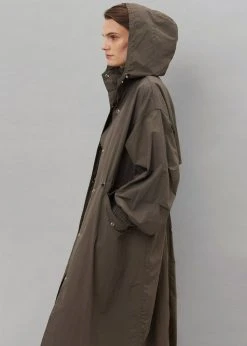 The Frankie Shop Demy Anorak Coat - Mink Men