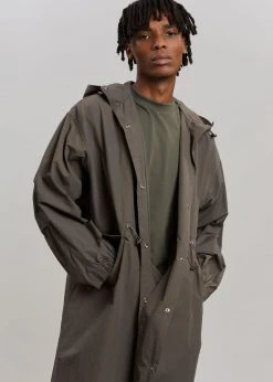 The Frankie Shop Demy Anorak Coat - Mink Men