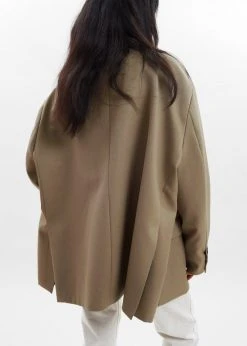 Stage Frankie Oversized Boyfriend Blazer - Desert Taupe