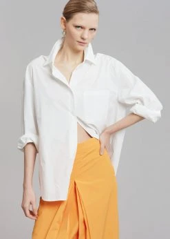 Inni Didi Pleated Midi Skirt - Orange CLOTHING 14 Inni Didi Pleated Midi Skirt - Orange CLOTHING