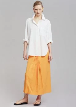 Inni Didi Pleated Midi Skirt - Orange CLOTHING 15 Inni Didi Pleated Midi Skirt - Orange CLOTHING