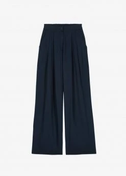 Credito Dido Wide Trousers - Navy