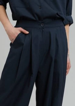 Credito Dido Wide Trousers - Navy