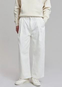 The Frankie Shop Drew Denim Pants - White