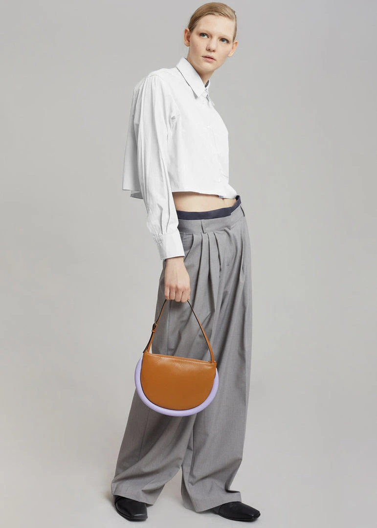 Maimia CLOTHING Ede Cropped Button Shirt - White 8 Maimia CLOTHING Ede Cropped Button Shirt - White