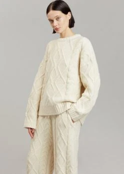 The Frankie Shop Eira Sweater - Cream