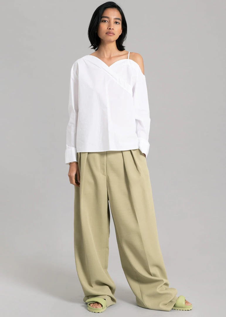 Sandalwood Eliz Shirt - White 2 Sandalwood Eliz Shirt - White