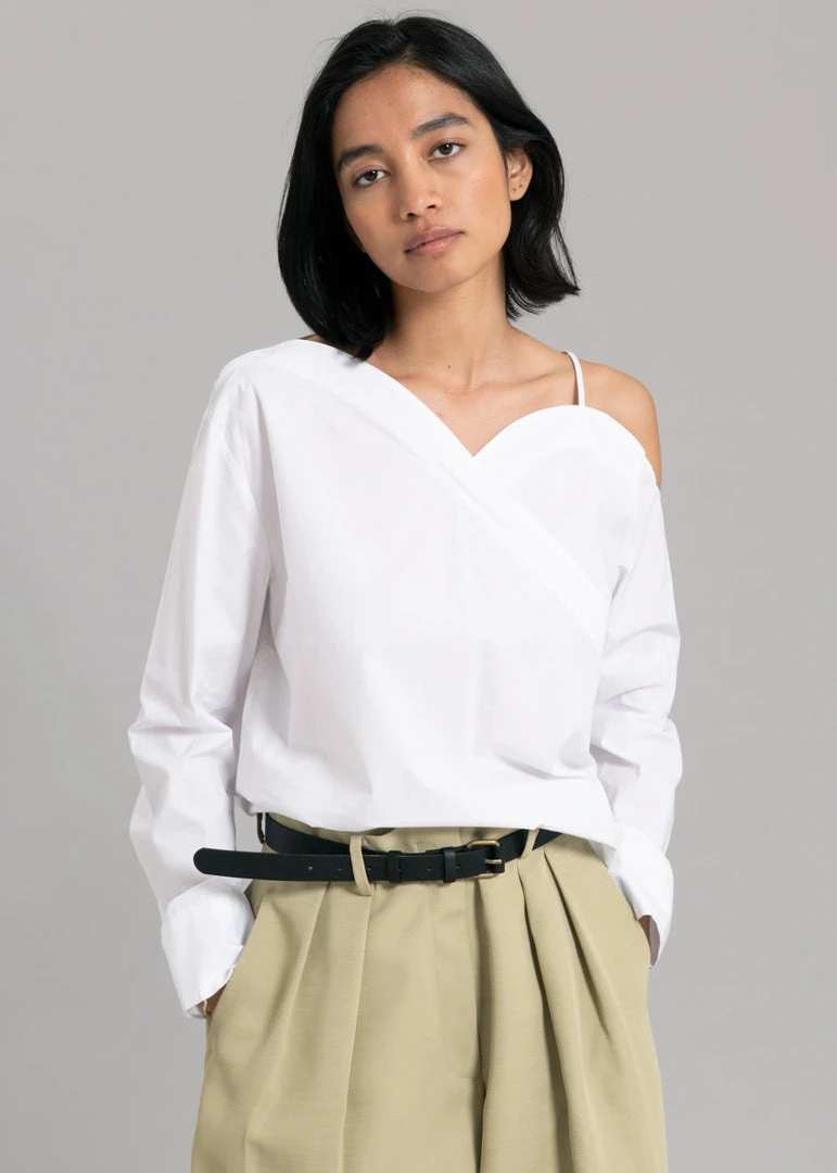 Sandalwood Eliz Shirt - White 1 Sandalwood Eliz Shirt - White