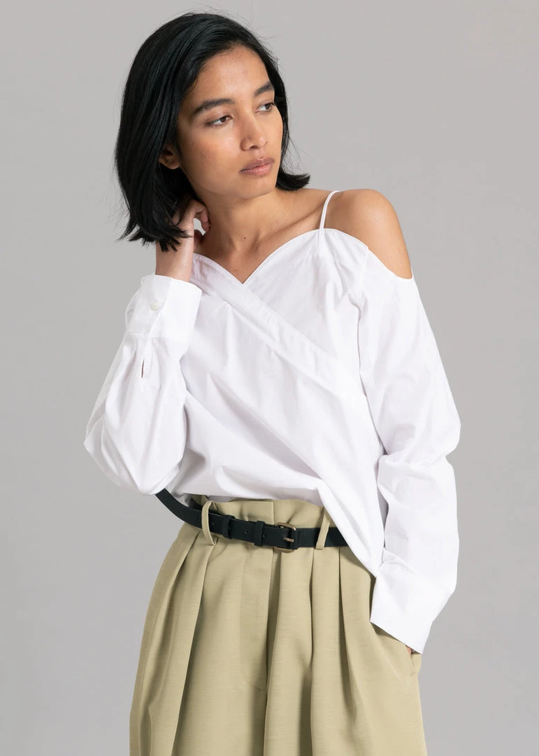 Sandalwood Eliz Shirt - White 3 Sandalwood Eliz Shirt - White