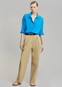 The Frankie Shop CLOTHING Emiko Pants - Beige 14 The Frankie Shop CLOTHING Emiko Pants - Beige