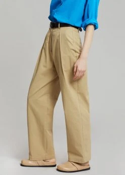 The Frankie Shop CLOTHING Emiko Pants - Beige 13 The Frankie Shop CLOTHING Emiko Pants - Beige