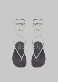 Emili X Bettina Vermillon Jenifer Sandal - Gold & Black