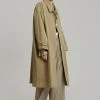 The Frankie Shop CLOTHING Emma Trench Coat - Sand