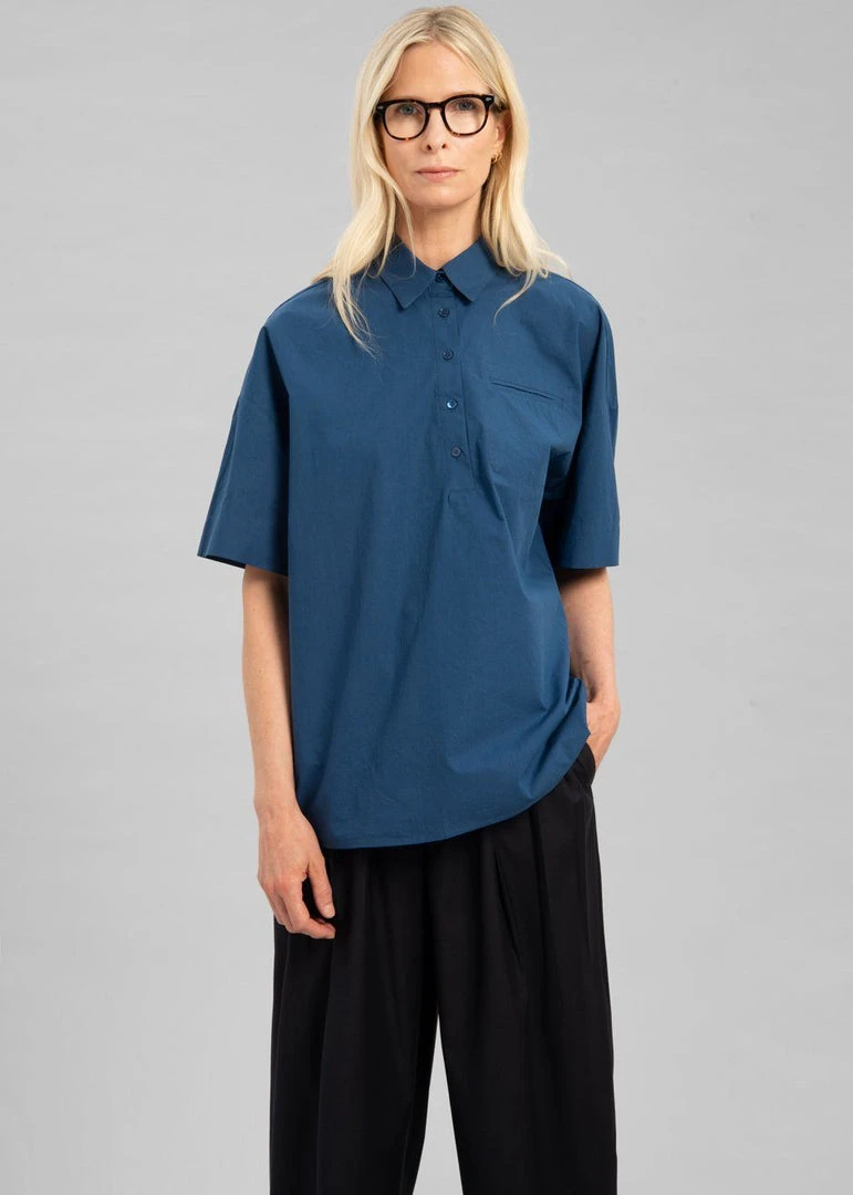 Masof Enzo Shirt - Indigo 1 Masof Enzo Shirt - Indigo
