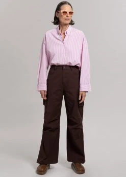 The Frankie Shop Erika Shirt - Pink Stripe